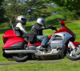 2012 honda gold wing review video motorcycle com, Underestimate a Gold Wing s sporting capabilities at your peril