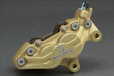 radial mount calipers, This is a modern four pad floating caliper Good enough for you and me says guru Gehrs