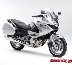 2010 hondas revealed motorcycle com, Previously available in Europe as the Deauville the Honda NT700V will make its way to this side of the Atlantic as a 2010 model