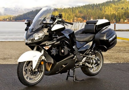 kawasaki offers police spec concours 14, The Concours 14 ABS Police is Kawasaki s first police motorcycle since 2005