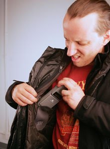 style and safety, The cell phone pocket is too small for modern phones