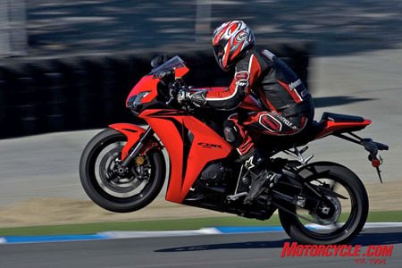 2008 honda cbr1000rr review motorcycle com, The new CBR has more ponies up top which is always nice but even more satisfying is buckets of midrange grunt that might be the best in its class
