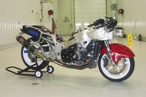 one fast busa motorcycle com, Stripped down this bike is still insane