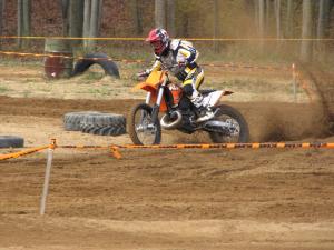 2010 ktm 300 xc w review motorcycle com, The powerful 300 gives away nothing to a 450F even on a deep sand track