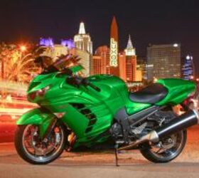 2012 kawasaki zx 14r review video motorcycle com, The ZX 14R is impossible to be unnoticed