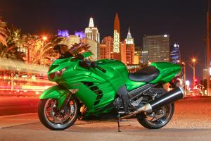 2012 kawasaki zx 14r review video motorcycle com, The ZX 14R is impossible to be unnoticed