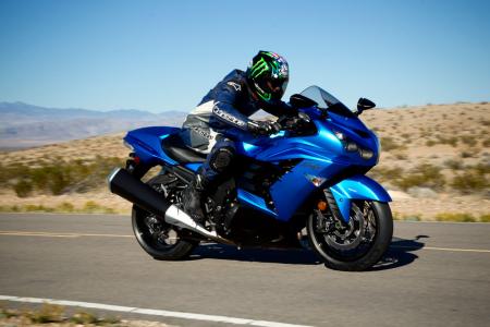 2012 kawasaki zx 14r review video motorcycle com, Even the open deserts of Nevada are too small for hyperspeed ZX 14R