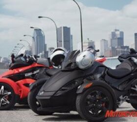 2009 can am spyder se5 review motorcycle com