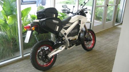 2011 zero electric motorcycles launch motorcycle com, Zero has a bunch of accessories to add to the sale Prices aren t to be available until April 1 Zero DS shown