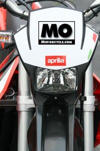 aprilia sxv and rxv new model introduction motorcycle com, We were told to save one for Ashley