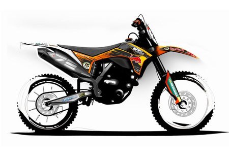 eicma 2009 ktm teases next gen mxer, KTM s new motocross bike will debut at EICMA 2009