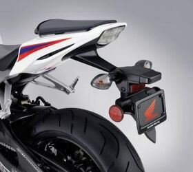 2012 honda cbr1000rr preview motorcycle com, Barely visible here is the new patented shock from Showa that promises a leap in performance Showa also supplies its BPF front suspension