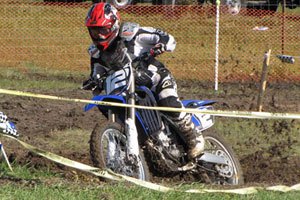 2010 yamaha yz250f review motorcycle com, On the track the new YZ250F is easy to ride aggressively
