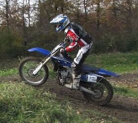 2010 yamaha yz250f review motorcycle com, The new Yamaha feels light aggressive and craves tight jump filled motocross tracks