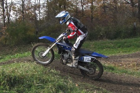 2010 yamaha yz250f review motorcycle com, The new Yamaha feels light aggressive and craves tight jump filled motocross tracks