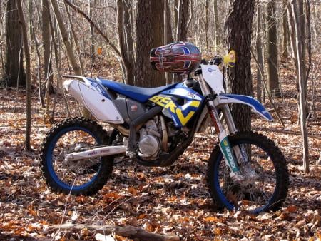 2011 husaberg fx450 review motorcycle com, Friendly flier The FX450 is gentle on its rider handles great and adapts to anything from GNCC style racing to Extreme Enduro very well