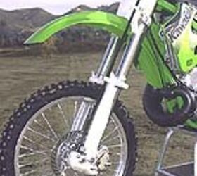 motorcycle com, The Kawi s forks were regarded as the cushiest of the bunch