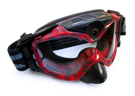 2012 dealer expo, For the off road crowd Liquid Image s line of goggles with integrated HD cameras was a novelty highlight The goggles come with an app so a friend can watch on a smart phone from the sidelines and see exactly what the goggle wearer is seeing