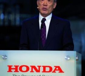 honda outlines three year plan, Honda CEO Takeo Fukui stresses the importance of the company s motorcycle division