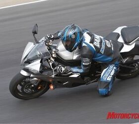 2008年雅马哈r6第一次骑摩托车com, r6的驾驶舱是一个伟大的地方看拉古纳塞卡风解开的扭曲