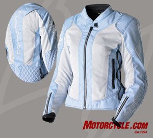 2008 indy dealer expo part 2, Scorpion s new Nip Tuck for women offers a stylish choice for protective outerwear
