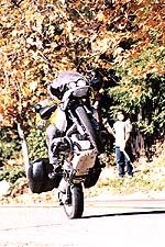 ride report 2000 bmw r1150gs motorcycle com, We discover the joys of added oomph and a slick six speed gearbox as a friend looks on and contemplates a career change
