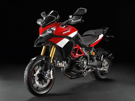 2012 ducati multistrada pikes peak unveiled, Ducati introduced this special edition Multistrada 1200S to celebrate the bike s victory in the 2010 Pikes Peak International Hill Climb