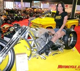 padova custom chopper show, The Czech Republic might seem an unlikely place for building high tech choppers but Vav Tuning s stunners are changing that perception