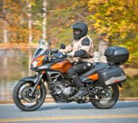 safety series bike selection, Suzuki s V Strom 650 is quite a capable motorcycle for covering long mostly paved distances