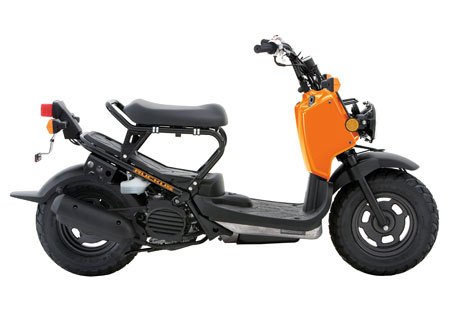 2011 honda pcx and ruckus scooters, The Honda Ruckus returns as a 2011 model though the only updates it received were two new colors