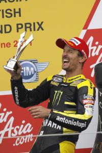 motogp 2011 silverstone results, I was happy to qualify eighth but never in a million years did I think I d be on the podium just over a week after breaking my collarbone says Colin Edwards