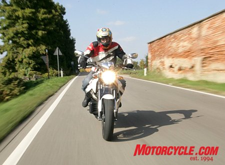 2008 moto guzzi griso 8v motorcycle com, The new 8 valve Griso is the most powerful mass production Guzzi ever