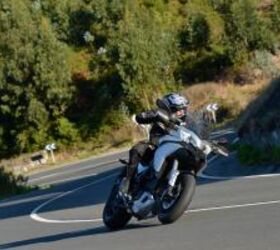 2013 ducati multistrada 1200 s touring review motorcycle com, Sport mode is your ally when blitzing curvy roads as the Skyhook suspension keeps the chassis and wheels buttoned down for optimal control