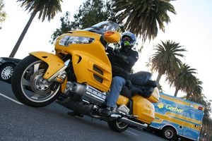 on golden wings motorcycle com, Local EMTs liked this color so much they even painted the ambulance stripes in Gold Wing Yellow