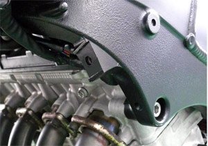 january 2009 recall notices, Suzuki dealers will examine this portion of the 2005 2006 GSX R1000 s frame for signs of damage
