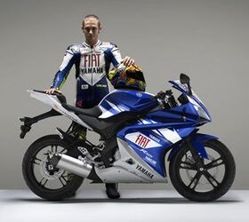 Yamaha releases Rossi replica R125