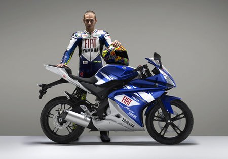 yamaha releases rossi replica r125, Unfortunately the Rossi replica Yamaha YZF R125 is not available in the U S