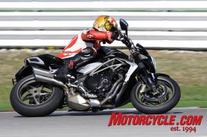 2010 mv agusta brutale 990r launch motorcycle com, The spec sheets say the 2010 Brutale 990R is down on power but Tor isn t convinced