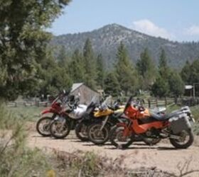 2005 adventure touring comparo motorcycle com, Which of these bikes can cut the mustard where there is in fact no mustard