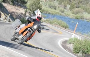 2005 adventure touring comparo motorcycle com, How s about a 91 HP dirt bike