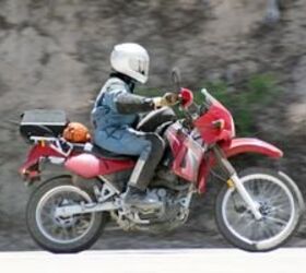 2005 adventure touring comparo motorcycle com, We liked the KLR on the twisties and tolerated it on the freeway