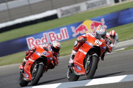 motogp 2010 indianapolis results, The newly re signed Nicky Hayden 69 finished sixth while his Ducati Marlboro teammate Casey Stoner crashed out