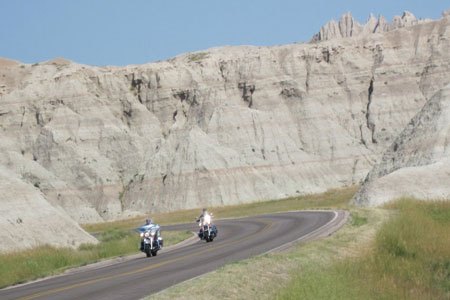 2009 sturgis coverage, The Badlands are a must see