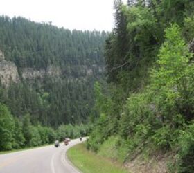 2009 sturgis coverage, Cookin down Spearfish Canyon
