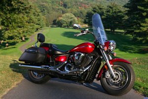 2007 yamaha v star 1300 intro report motorcycle com, It s golf for the Dresser