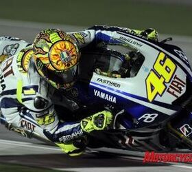 motogp 2010 qatar results, Defending MotoGP Champion Valentino Rossi earned his first victory at the Losail Circuit since 2006 snapping Casey Stoner s winning streak in Qatar