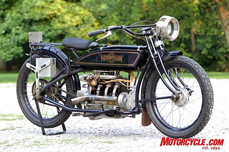 1917 henderson four bike test, Raised from the dead and restored with a few modern conveniences this piece of American motorcycle history is alive and well