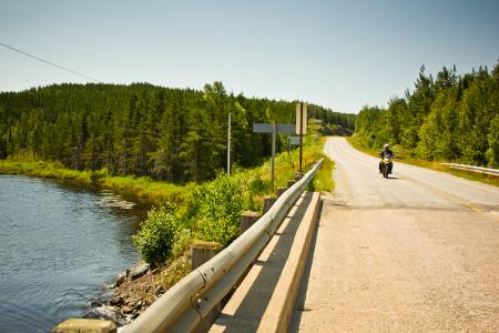 ride the wild side in northwest ontario, Into the great wide open not a car in sight