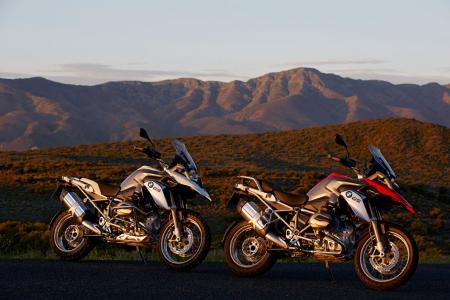 2013 bmw r1200gs review video motorcycle com, The new GS is available in four colors Not seen are Blue Fire and Alpine White