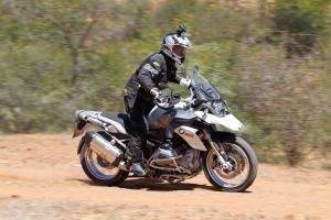 2013 bmw r1200gs review video motorcycle com, Ready to charge the whoops and need more damping Just punch the Dynamic ESA button for instant firming of the front and rear shock absorbers